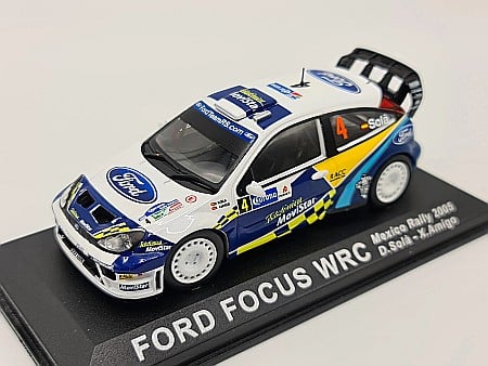 Raliu - Macheta Ford Focus WRC Raliu Mexic 2005, 1/43