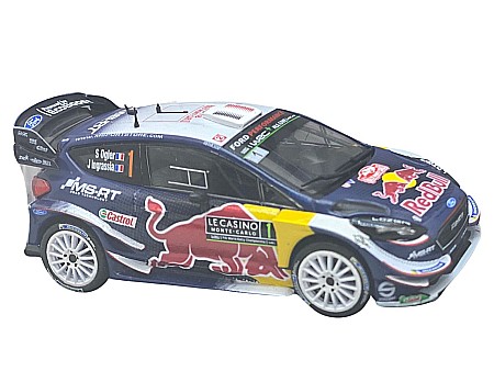 Raliu - Macheta Ford Fiesta WRC #1 Monte Rally 2018, Scara 1:43 Altaya