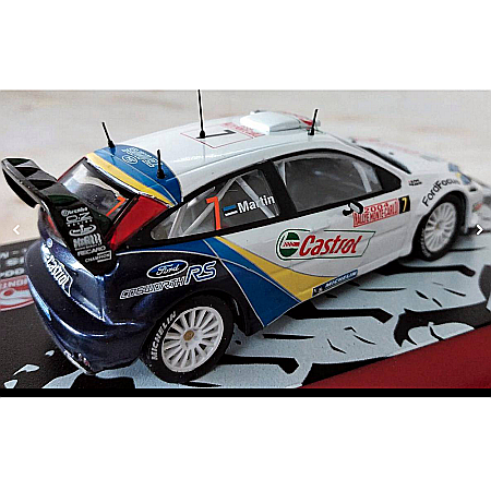 Macheta Ford Focus WRC Raliu Monte Carlo 2004, scara 1:43 [3]