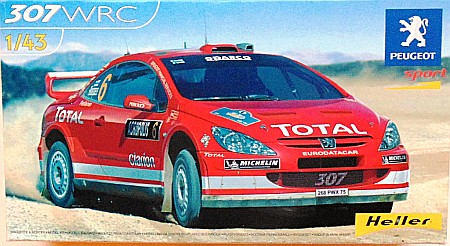 Raliu - Peugeot 307 WRC 2004, 1:43, Heller