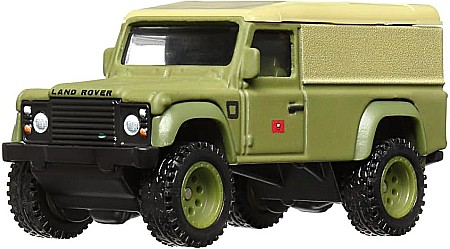 Masinuta metalica Hot Wheels Premium, Land Rover Defender 110, HKD26, Fast and Furious 2/5, 1:64, verde [3]