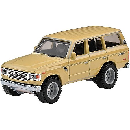 Masinuta metalica Hot Wheels Premium, Toyota Land Cruiser FJ60, HNW53, Fast and Furious 2/5, 1:64, crem [1]