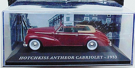 Masini de strada - Macheta Hotchkiss Antheor cabriolet 1953, 1:43