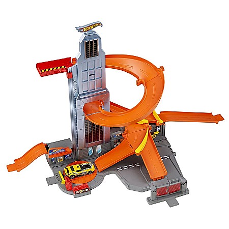 Set de joaca Hot Wheels Skyscraper Spiral  - HW City [2]