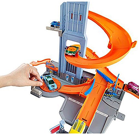 Set de joaca Hot Wheels Skyscraper Spiral  - HW City [1]