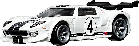 Masinuta metalica Hot Wheels Premium Car Culture Speed Machine - Ford GT, scara 1:64 [2]