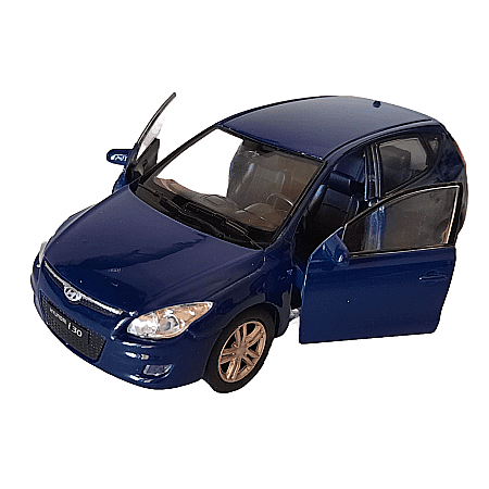 Hyundai i30 albastru, macheta auto 1/34-1/39 Welly [1]