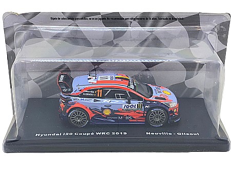 Macheta Hyundai i20 Coupe #11 WRC 2019, Scara 1:43 Altaya [2]