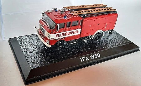 Vehicule Interventie - Macheta Pompieri IFA W50,  1:72
