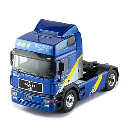 Camioane - Macheta auto cap tractor MAN F2000 albastru, 1:43 IXO TR139