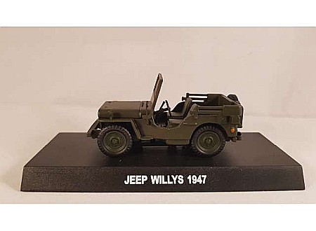 Masini de strada - Macheta Jeep Willis 1947 Carabinieri, 1:43 Atlas