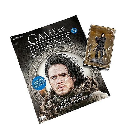 Game of Thrones: Figurina rasina Jon Snow (Wildling Infiltrator) scara 1/21 [4]