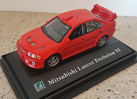 MACHETE AUTO - Macheta Mitsubishi Lancer Evo VI Scara 1:72 Cararama