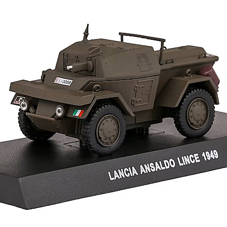 Militare - Macheta Blindat Carabinieri Lancia Ansaldo Lince 1949, scara 1:43 Atlas