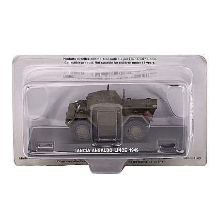 Macheta Blindat Carabinieri Lancia Ansaldo Lince 1949, scara 1:43 Atlas [2]