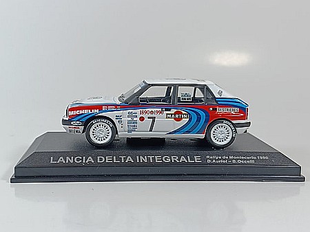 Raliu - Macheta Lancia Delta Integrale Raliu Monte Carlo 1990, 1/43