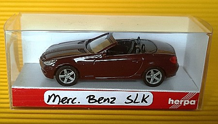 Masini de strada - Macheta Mercedes Benz SLK, 1:87 Herpa