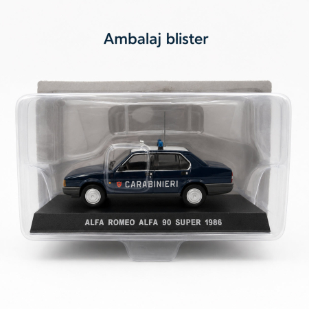 Macheta Alfa Romeo Alfa 90 Super Carabinieri 1986, scara 1:43, Atlas [5]