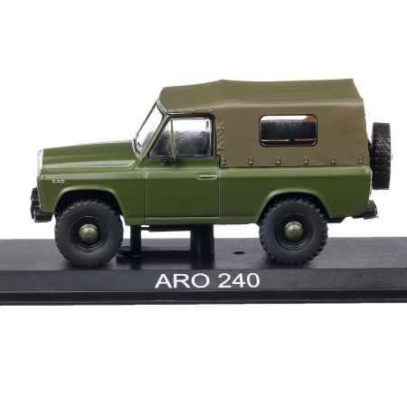 Machetă auto ARO 240 1972 scara 1:43 verde cu prelată – Mașini de Legendă (prima ediție) [2]