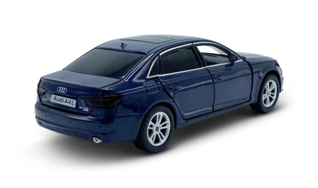Macheta Auto Audi A4L 2019 Albastru Inchis – Lumini si Sunet, 1:32 Tayumo [1]