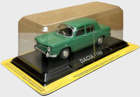 Macheta auto Dacia 1100 1970 scara 1:43 verde [2]