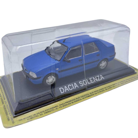 Macheta Auto Dacia Solenza 2003 Albastra – Scara 1:43, DeAgostini [3]