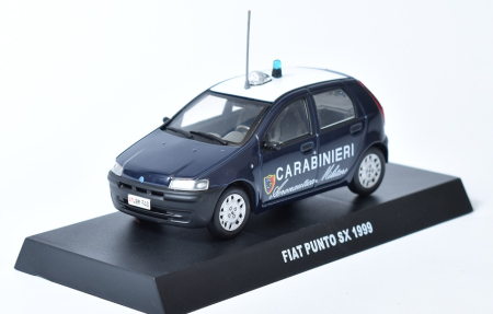 Vehicule Interventie - Macheta Auto Fiat Punto SX Aeronautica Militare 1999 – Scara 1:43, Atlas