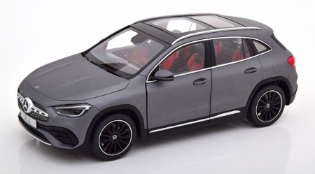 Masini de strada - Macheta auto Mercedes Benz GLA-CLASS 2020 Mountain Grey Magno MAT 1/18