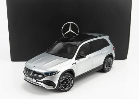Masini de strada - Macheta auto Mercedes-Benz EQB 2021 IRIDIUM SILVER scara 1/18