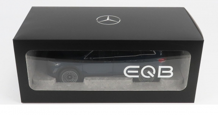 Macheta auto Mercedes-Benz EQB (X243) Denim Blue 2021 scara 1/18 [3]