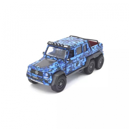 Macheta auto Mercedes Benz G63 Amg 6×6 Camuflaj Albastru 1:64 Era Car [1]