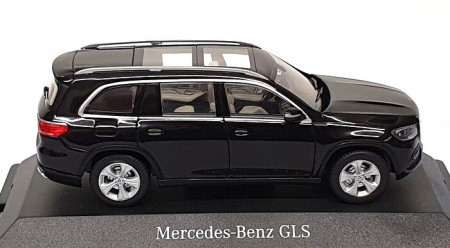 Macheta auto Mercedes SUV GLS X167 2019, negru obsidian, scara 1:43 [2]