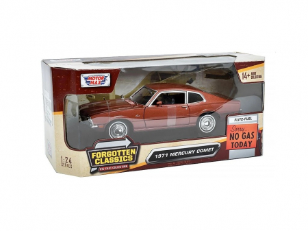 Macheta auto Mercury Comet din 1971, Maro Intens metalizat, Scara 1:24 Motormax [4]
