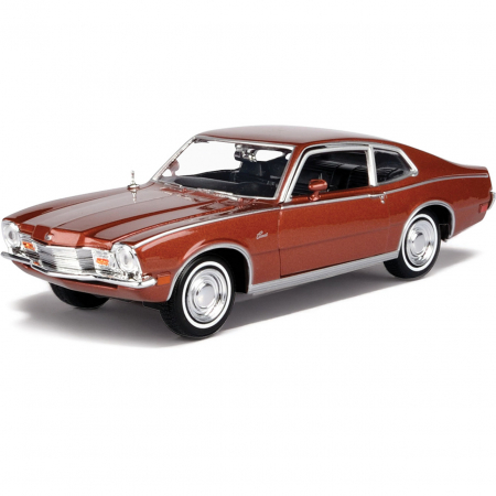 Masini de strada - Macheta auto Mercury Comet din 1971, Maro Intens metalizat, Scara 1:24 Motormax