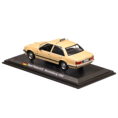Macheta Auto Opel Rekord E Taxi Nurenberg 1980 – Scara 1:43 [1]