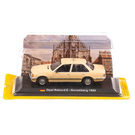 Macheta Auto Opel Rekord E Taxi Nurenberg 1980 – Scara 1:43 [3]