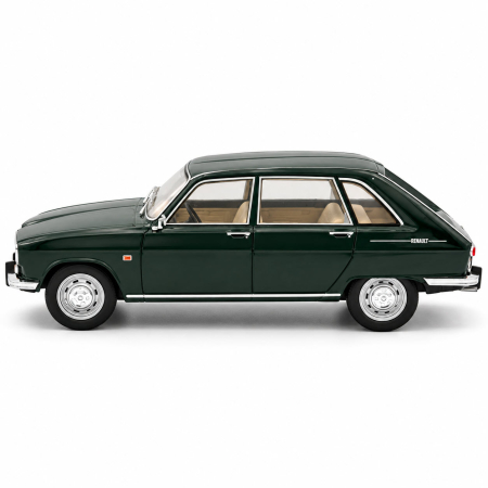 Macheta Auto Renault 16 1966, Scara 1:24, Verde Inchis, Metalica, cu Postament Inscriptionat si Vitrina Plexiglas [2]