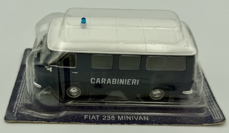 Machetă autospecială Fiat 238 Carabinieri 1969 albastru închis scara 1:43 [2]