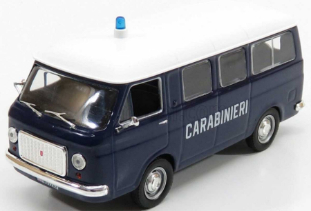 Machete Politie / Carabinieri 1:43 - Machetă autospecială Fiat 238 Carabinieri 1969 albastru închis scara 1:43