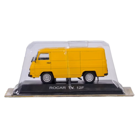 Macheta Autoutilitara Rocar TV 12F 1993 Galben – Scara 1:43, DeAgostini [2]