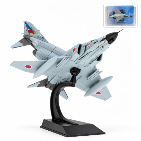 Macheta avion F-4EJ Kai Super Phantom II, Combat Planes Collection Hachette, scara 1:100, cu suport de expunere [1]