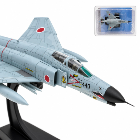 Macheta avion F-4EJ Kai Super Phantom II, Combat Planes Collection Hachette, scara 1:100, cu suport de expunere [4]