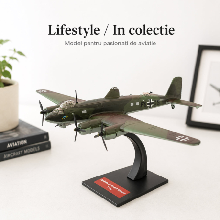 Macheta avion Focke-Wulf Fw 200 C-4 Condor Germany, scara 1:144, Atlas, cu suport si blister [2]