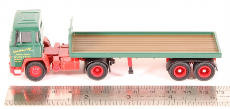 Macheta Camion Scania 110 Flatbed Eddie Stobart scara 1/76, Atlas Edition [3]