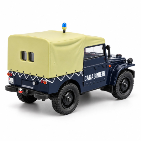 Macheta Carabinieri Fiat Campagnola A.R. 59 1959 albastru, scara 1:43, Atlas [2]
