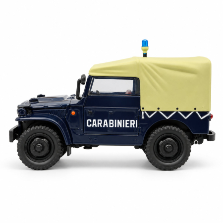 Macheta Carabinieri Fiat Campagnola A.R. 59 1959 albastru, scara 1:43, Atlas [1]