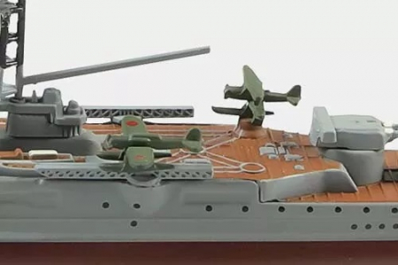 Macheta crucisator greu Mikuna 1942 - EagleMoss scara 1:1100 [5]