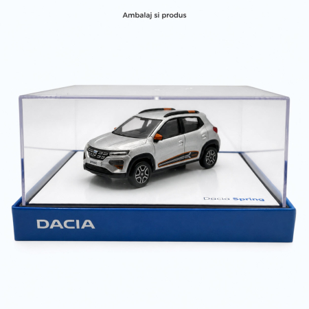 Macheta Dacia Spring 2023 1:43 Norev – Dealer Model, gri [3]