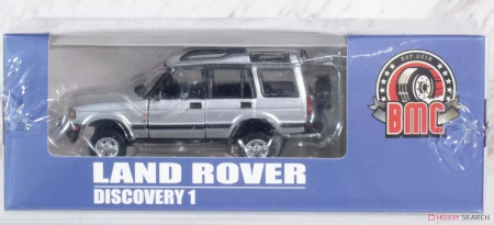 Macheta Land Rover Discovery 1 1998 argintiu, scara 1:64 – BM Creations cu roti off-road suplimentare [2]