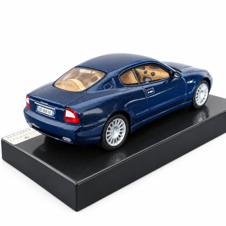 Macheta Maserati Coupe Cambiocorsa 2002 Albastru Metalizat, Scara 1:43, DeAgostini [3]